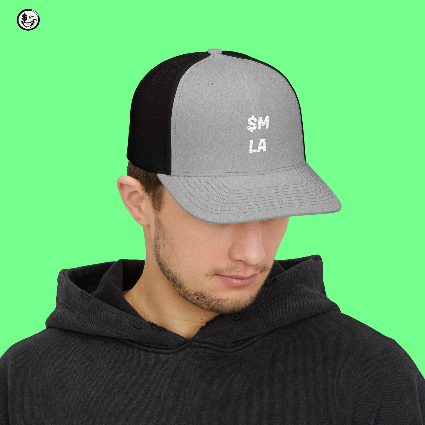 $MLA Trucker Embroidered