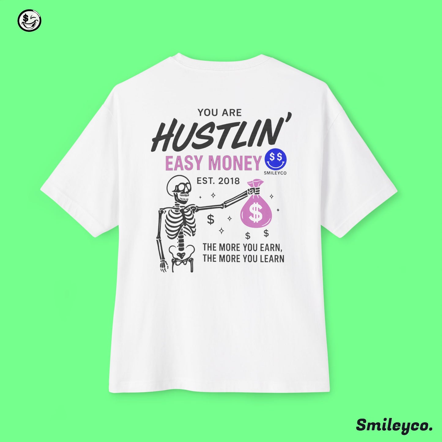 Hustlin Boxy Tee