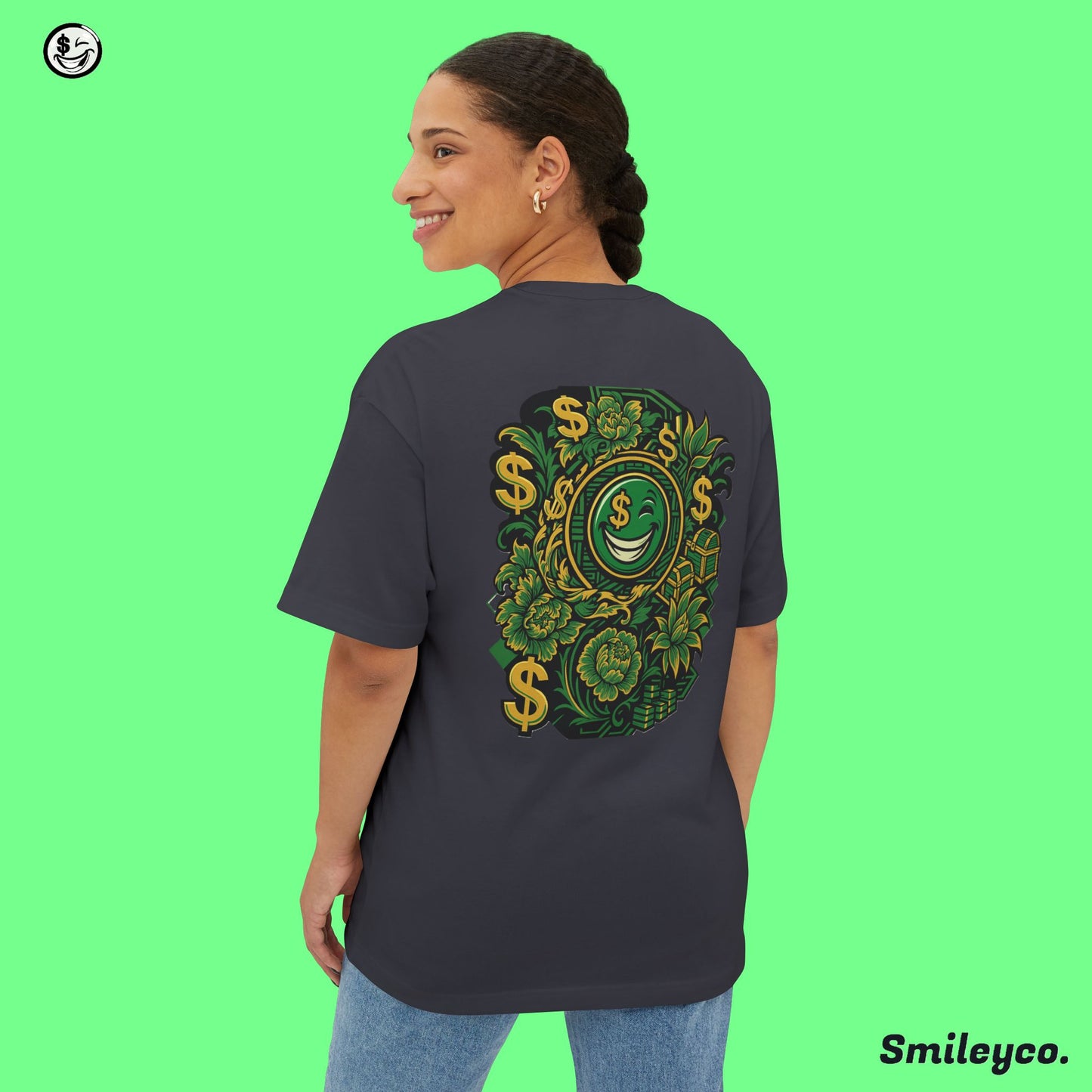 Aloha Flower Boxy Tee