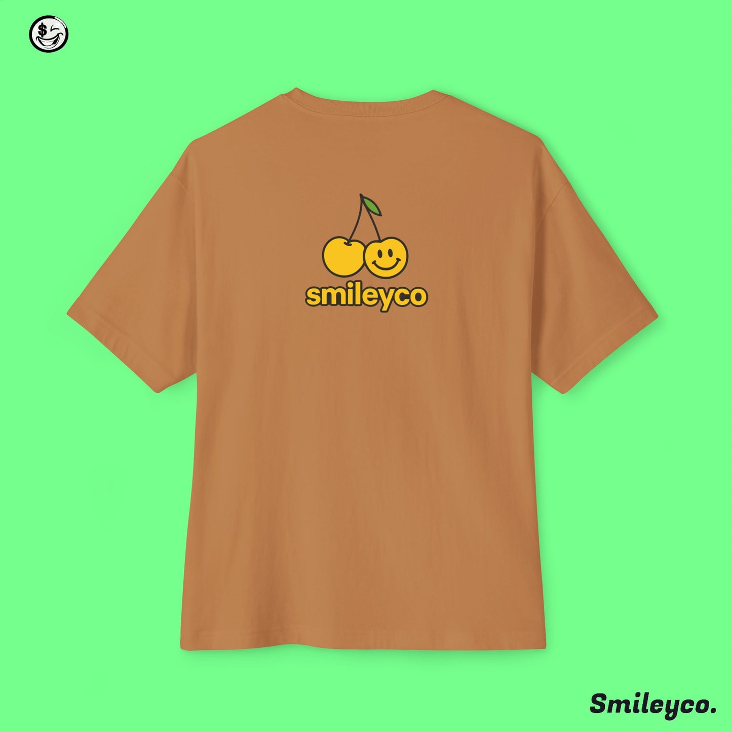 Smiley Cherry Boxy Tee