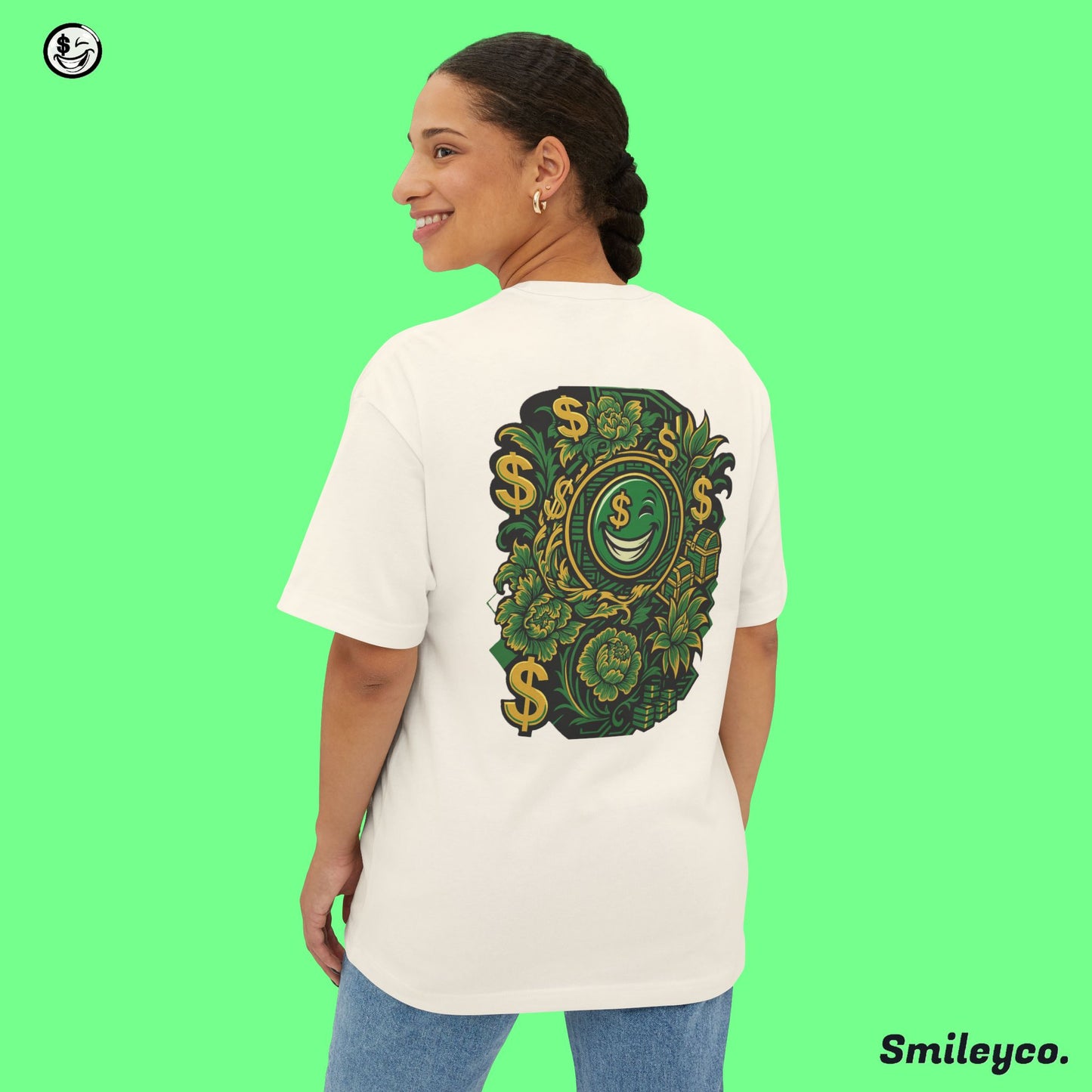 Aloha Flower Boxy Tee