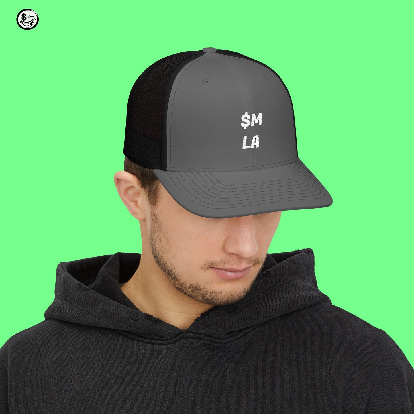 $MLA Trucker Embroidered