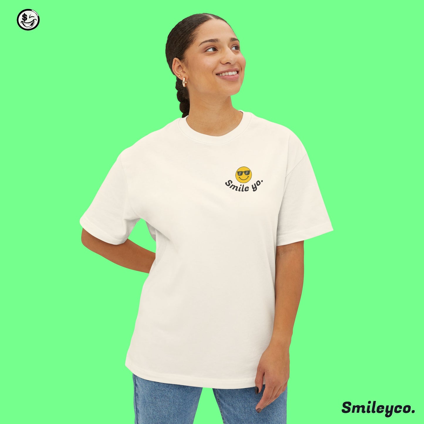 Smile Yo Boxy Tee
