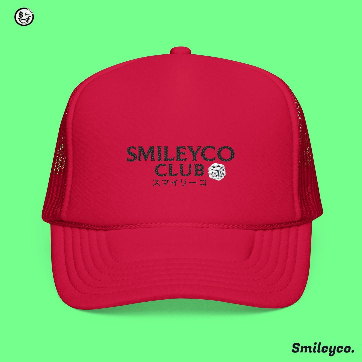 Smileyco Club Foam Embroidered