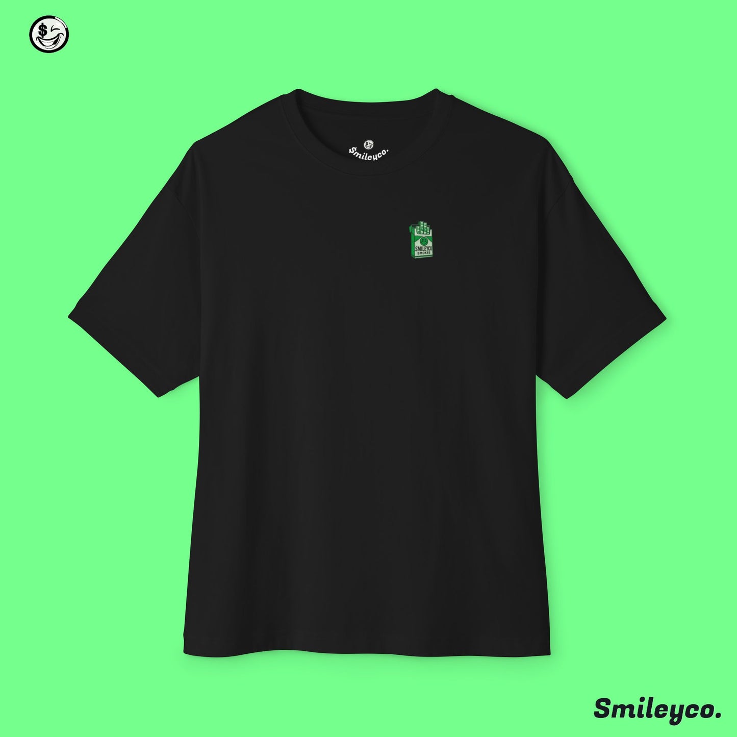 Smoke Boxy Tee