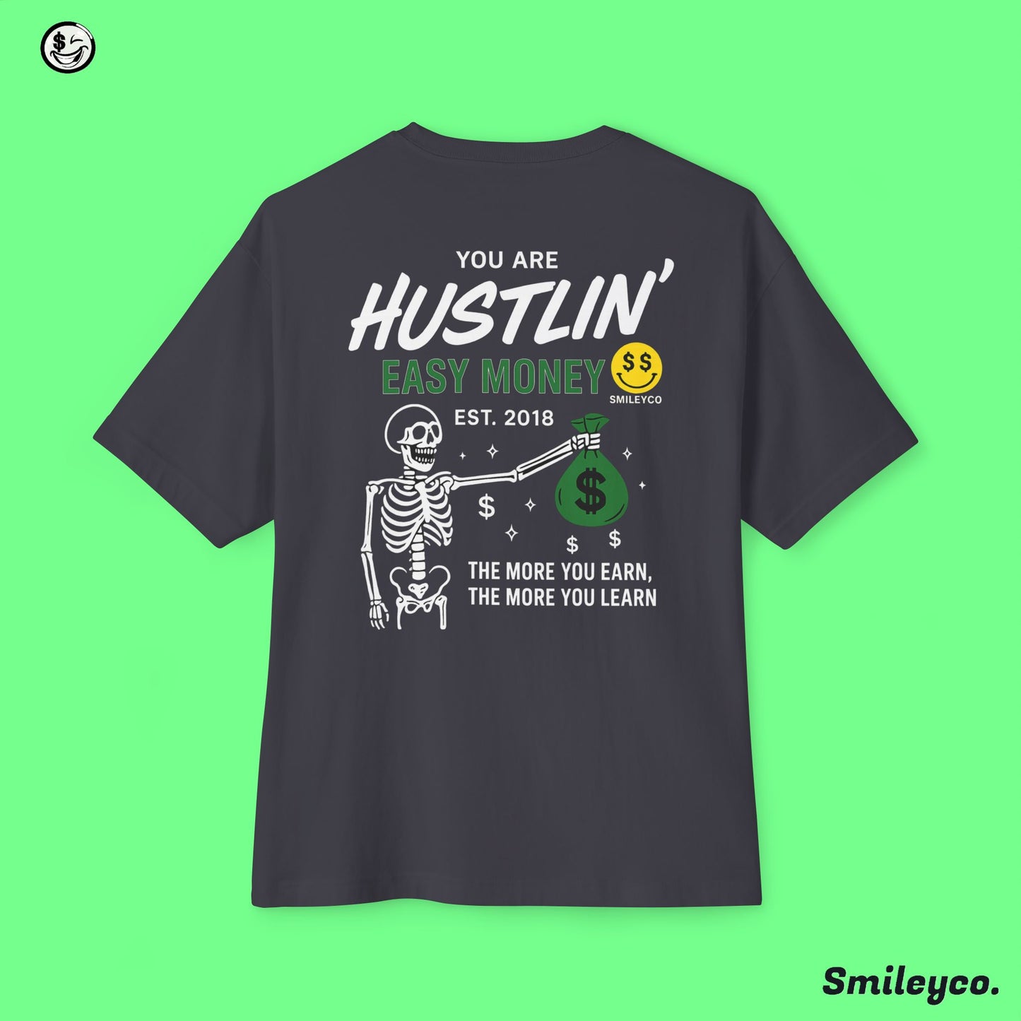 Hustlin Boxy Tee