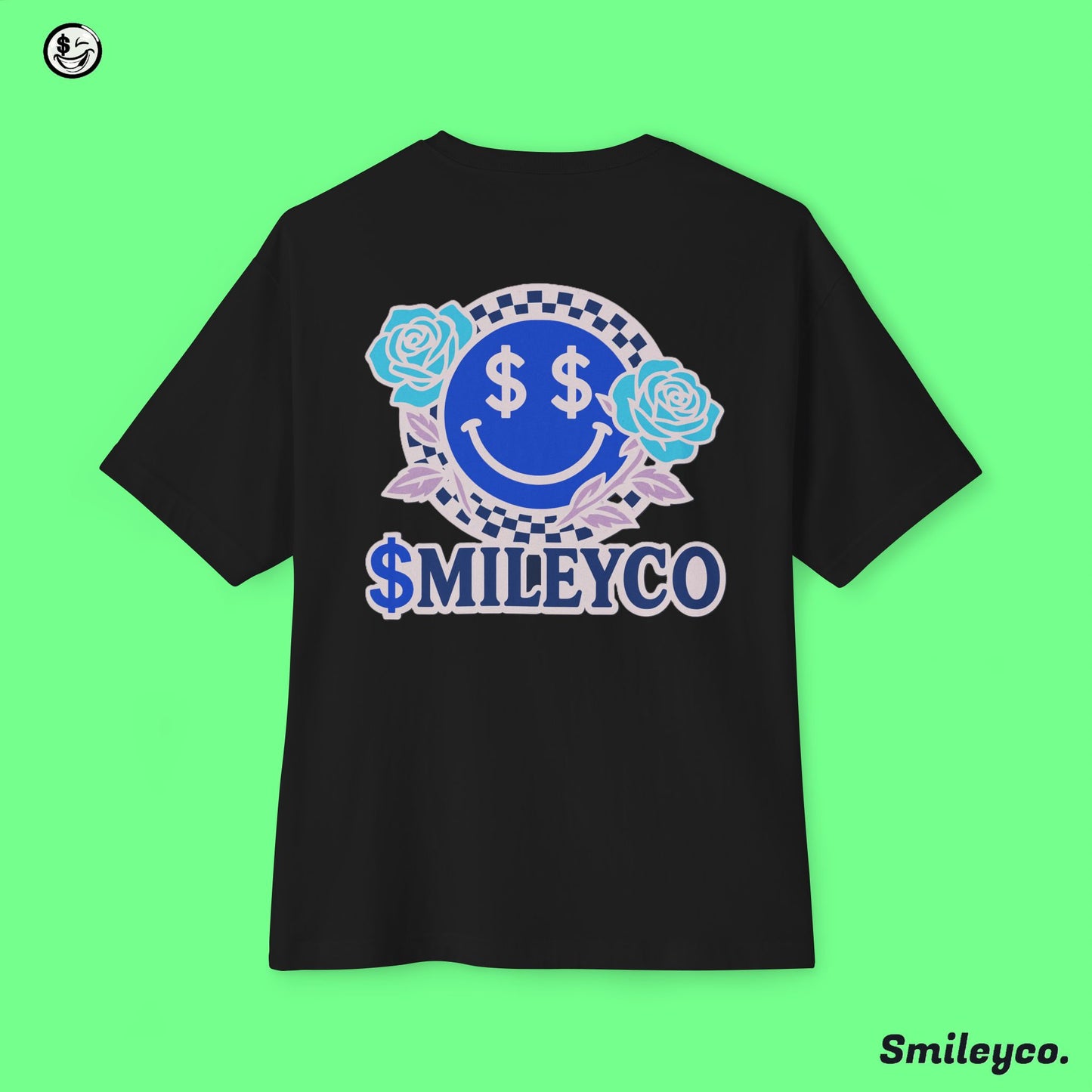 Rose Smile Boxy Tee