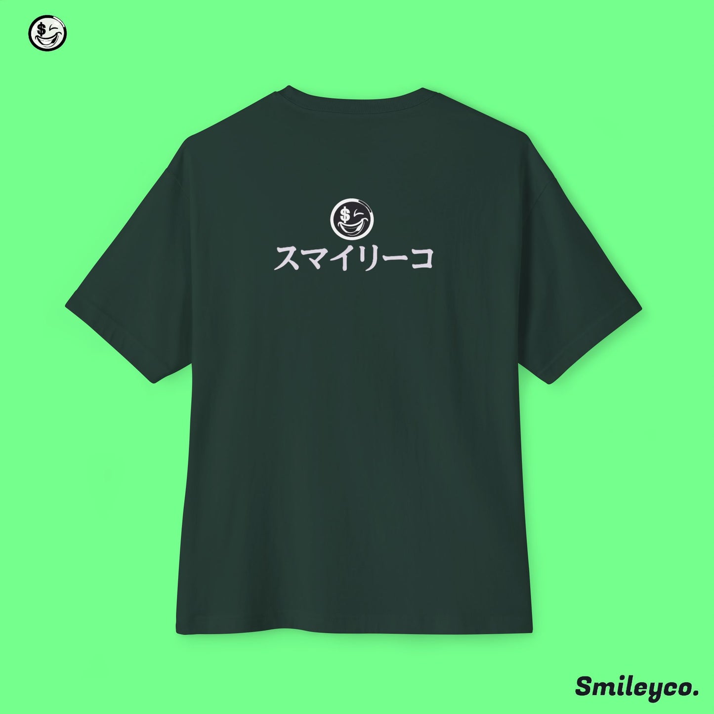 Smileyco Japanese Boxy Tee Shirt