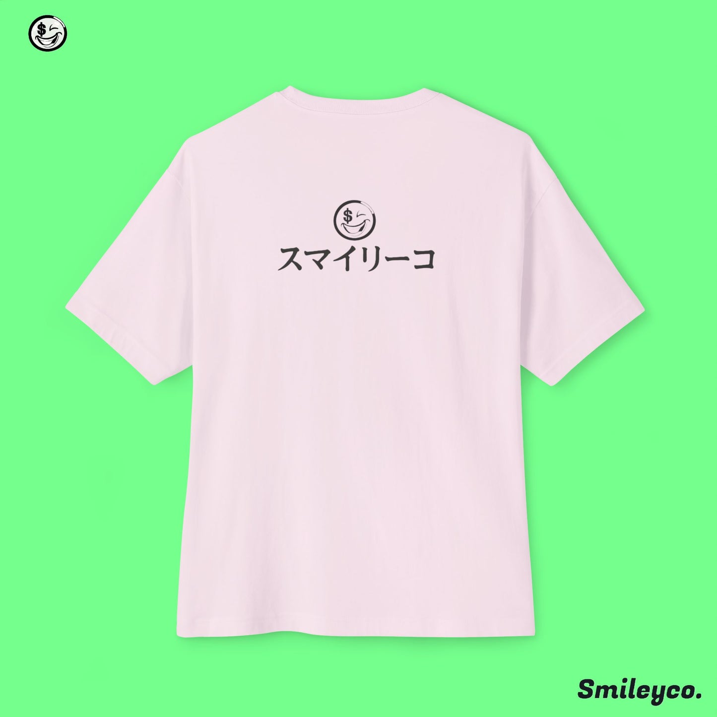 Smileyco Japanese Boxy Tee Shirt