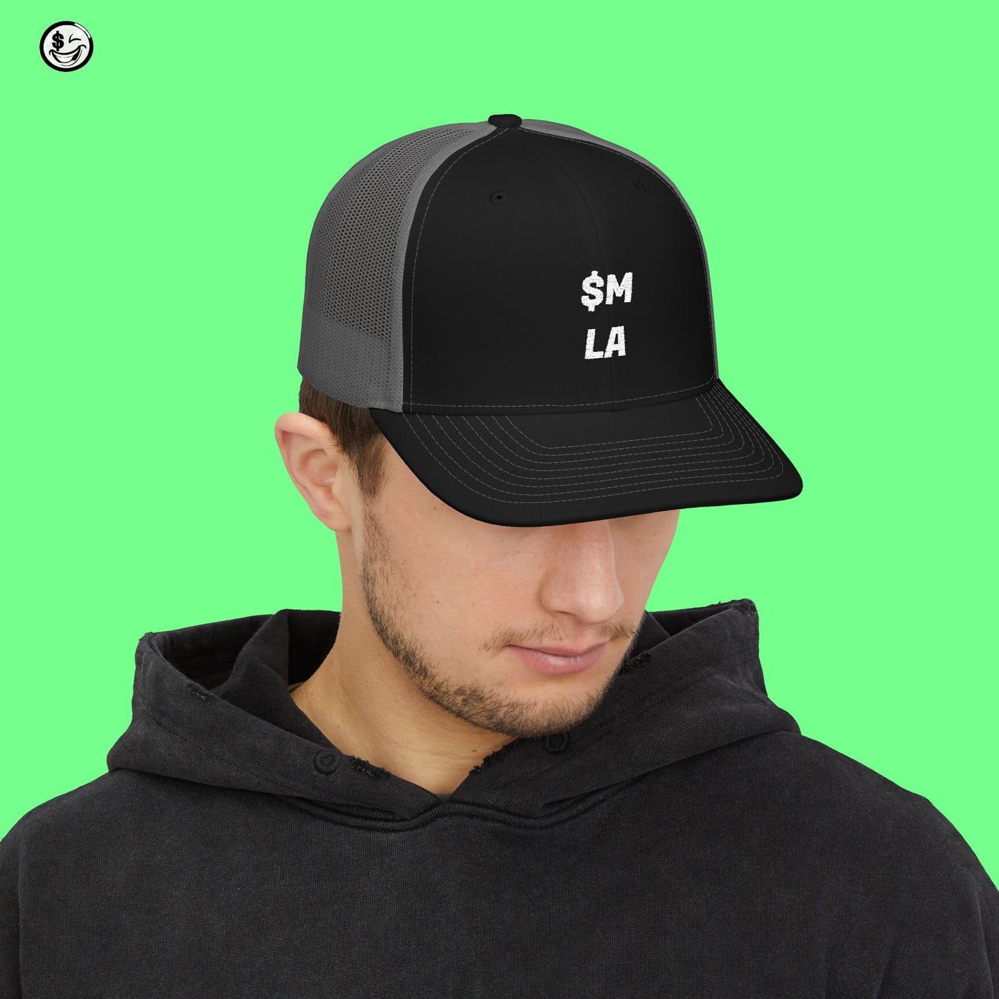 $MLA Trucker Embroidered