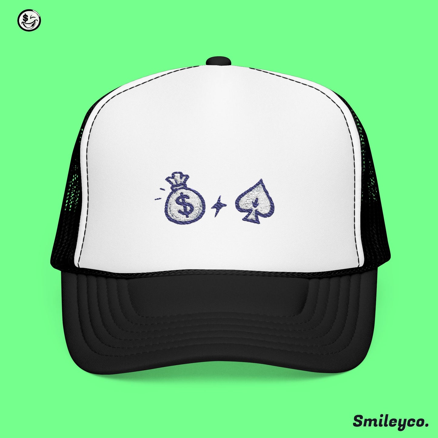 Bag Luck Foam Embroidered