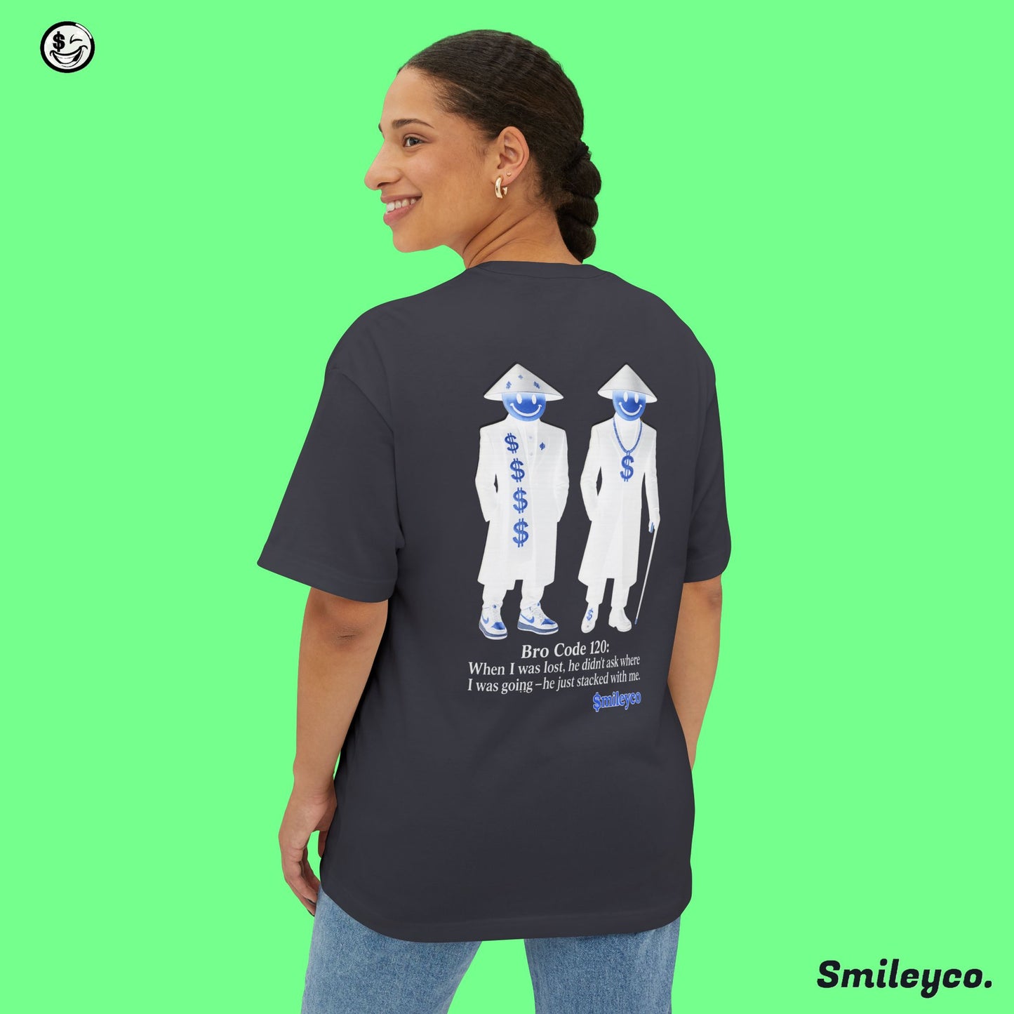Bro Code Boxy Tee