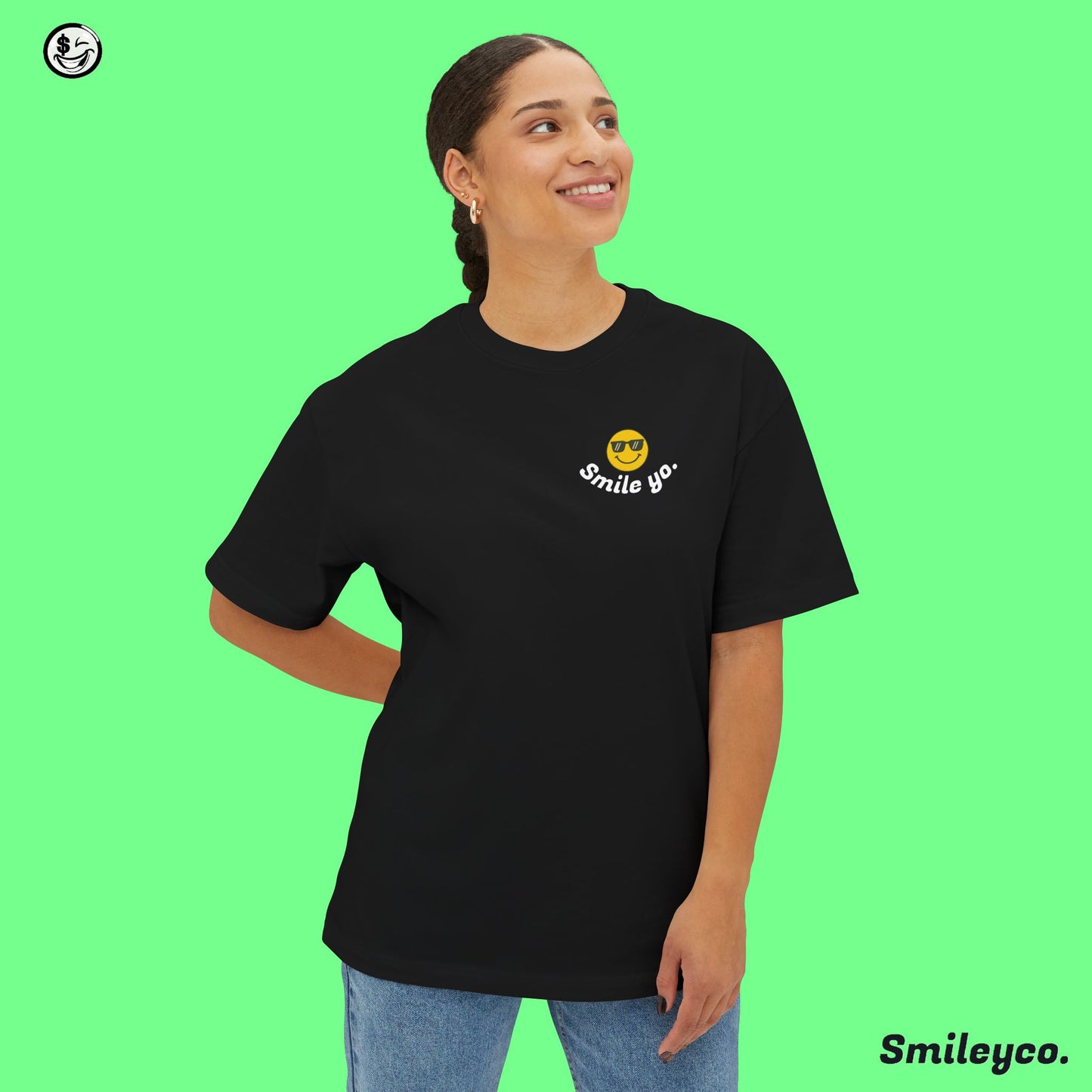 Smile Yo Boxy Tee