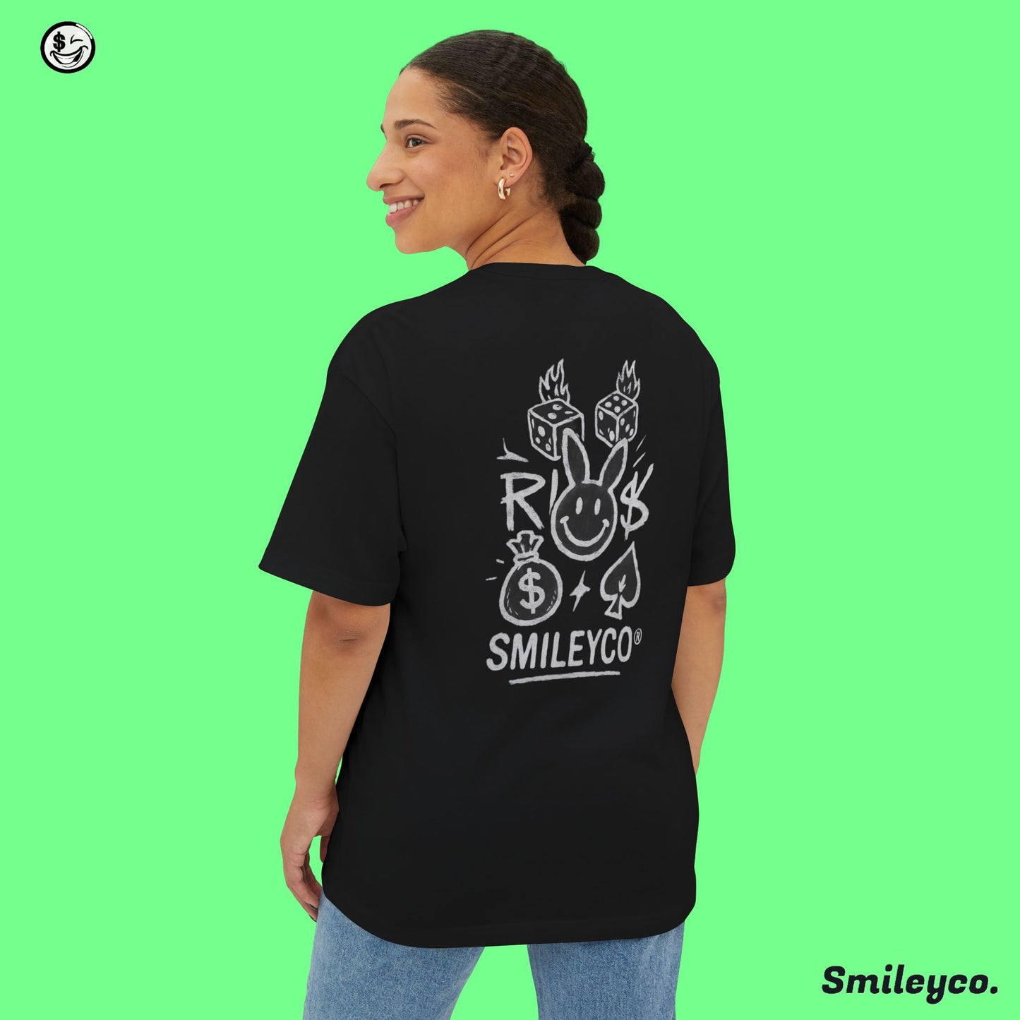 Risk Boxy Tee Shirt