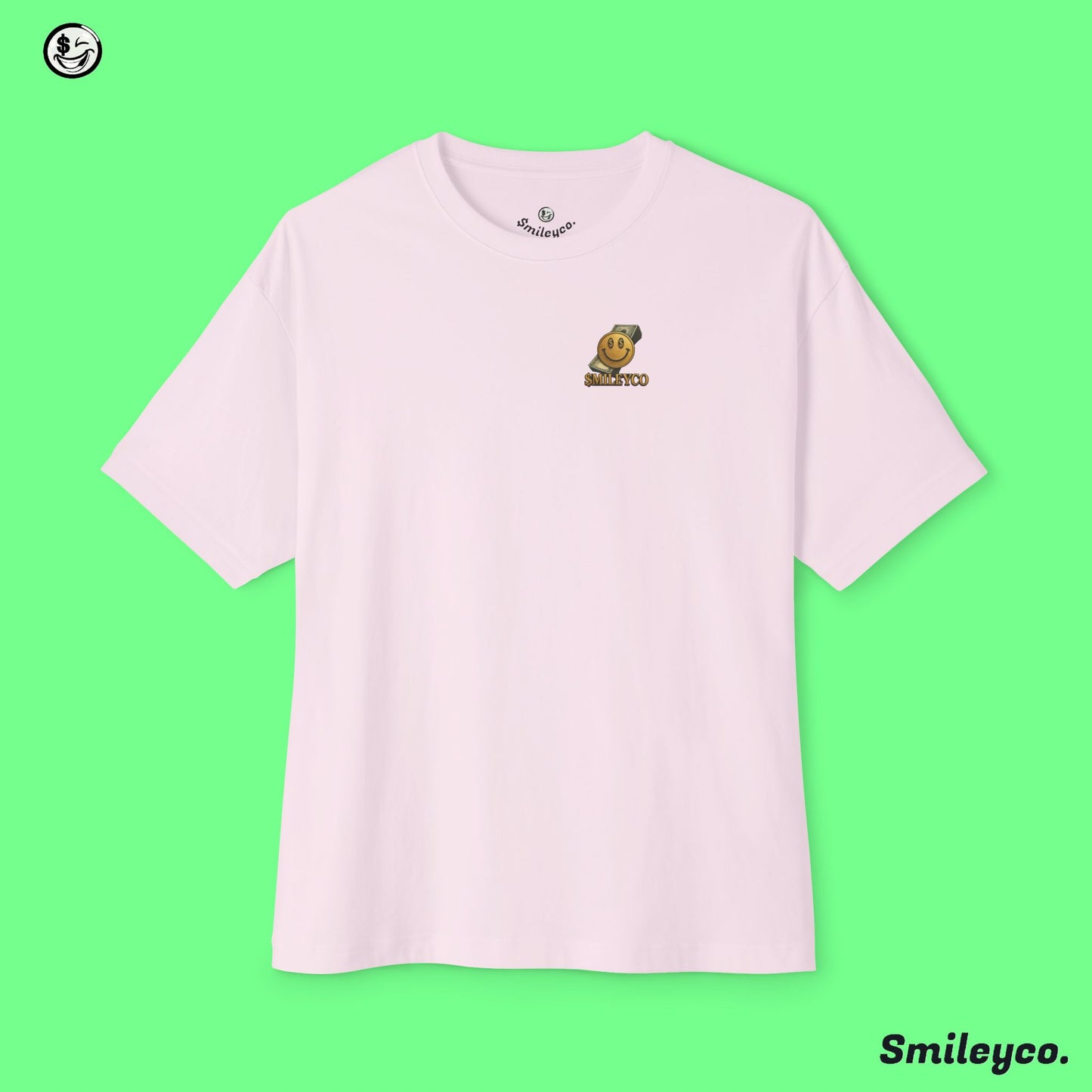 Gold Smile Boxy Tee