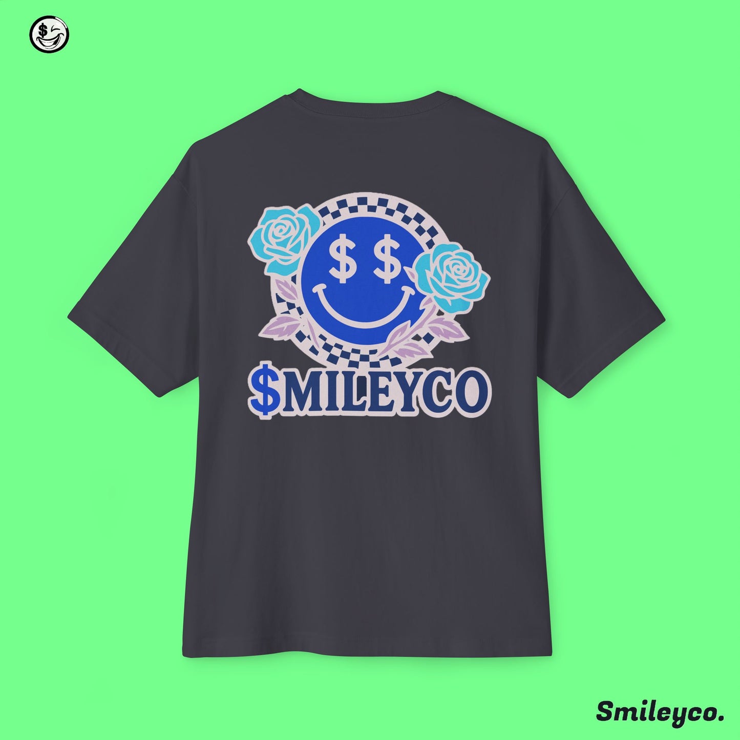 Rose Smile Boxy Tee
