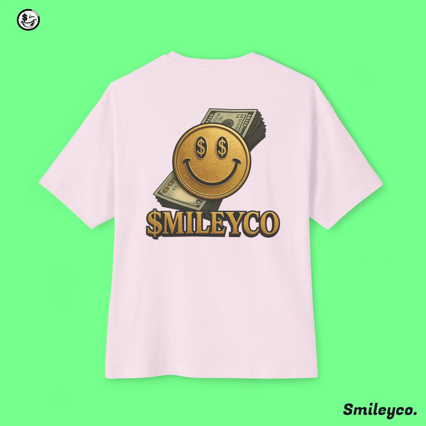 Gold Smile Boxy Tee