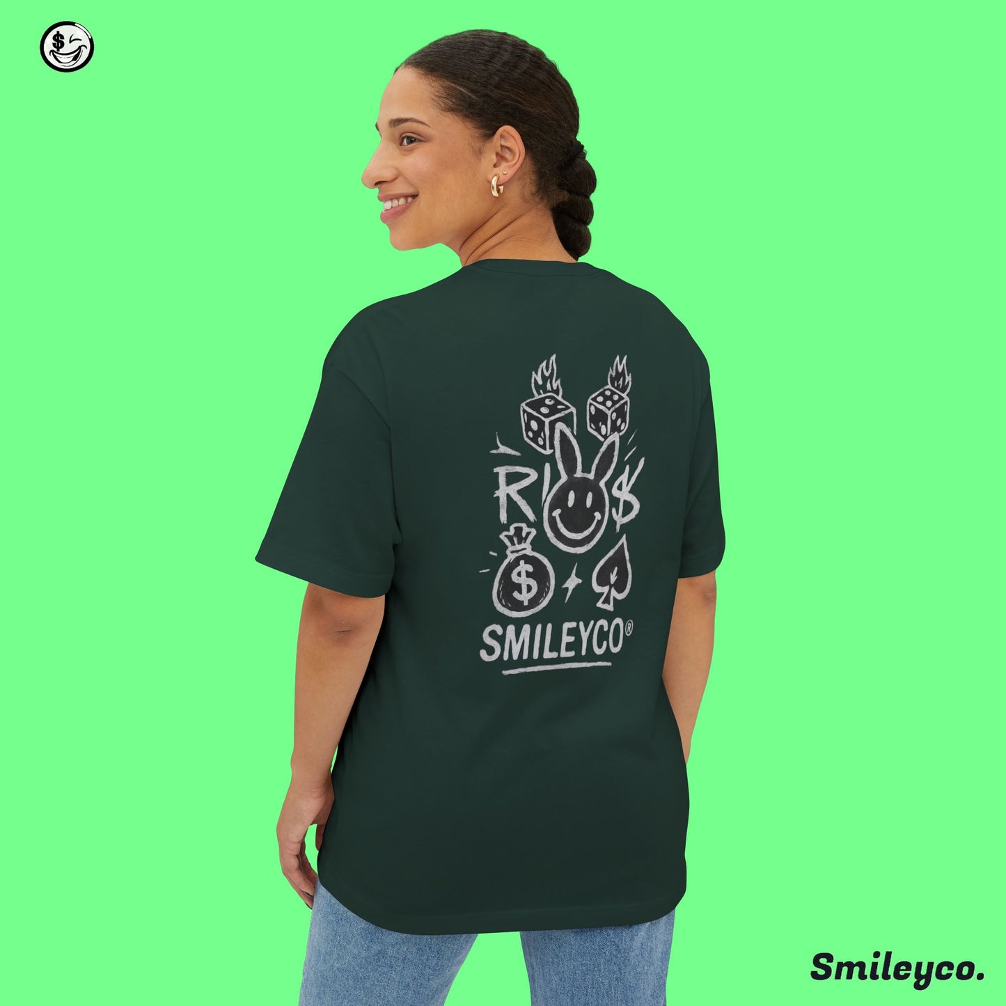 Risk Boxy Tee Shirt