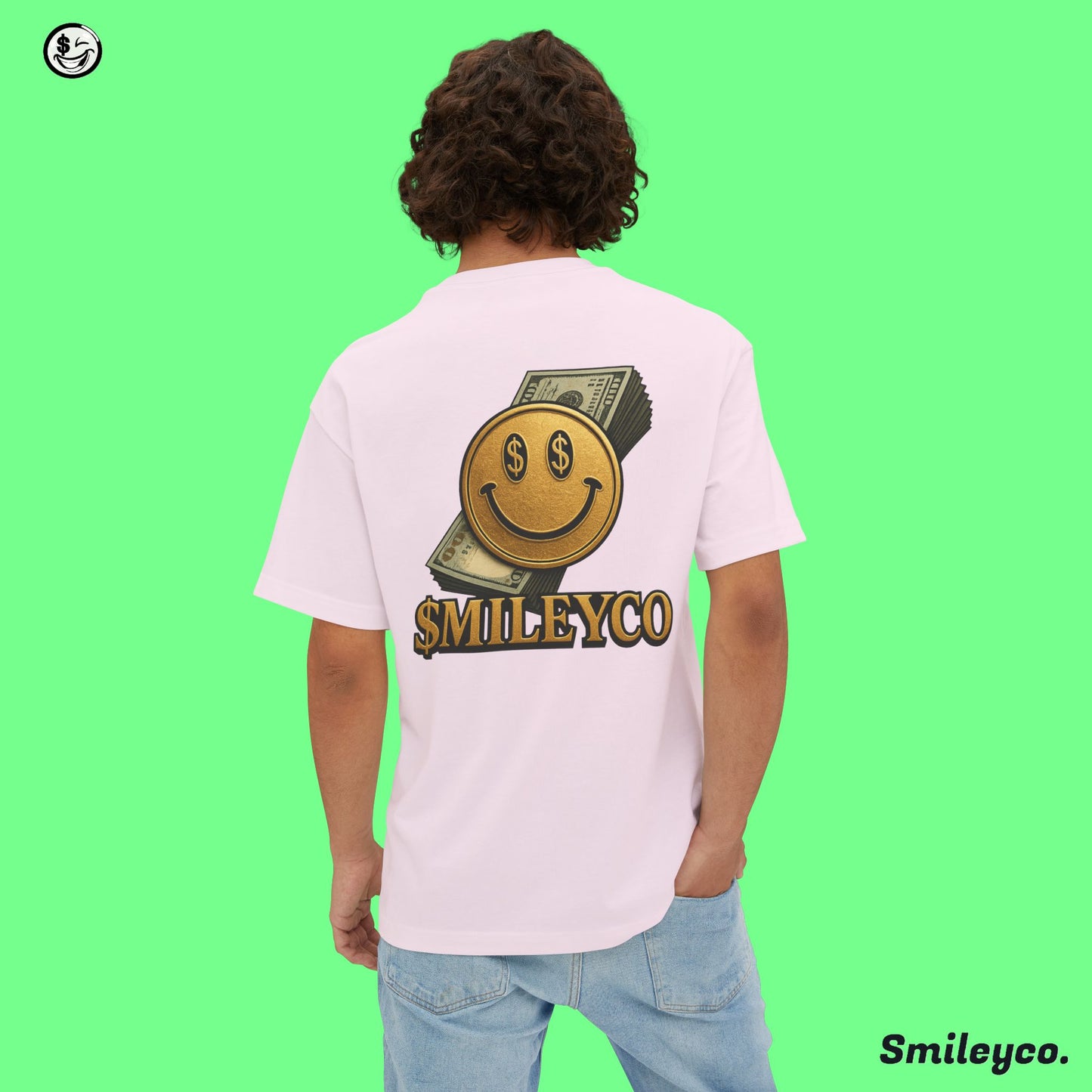 Gold Smile Boxy Tee