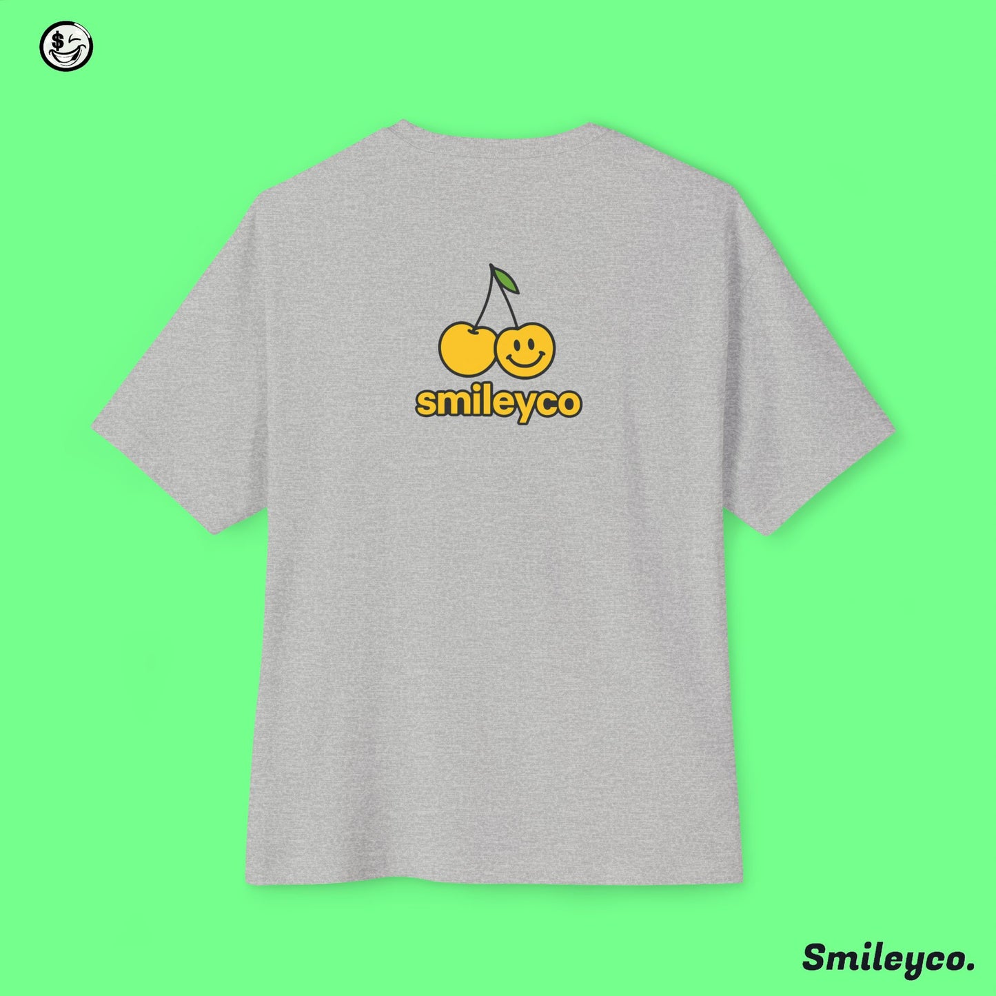Smiley Cherry Boxy Tee