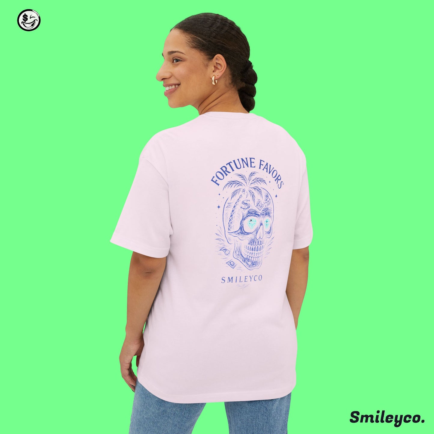 Skull Favor Boxy Tee