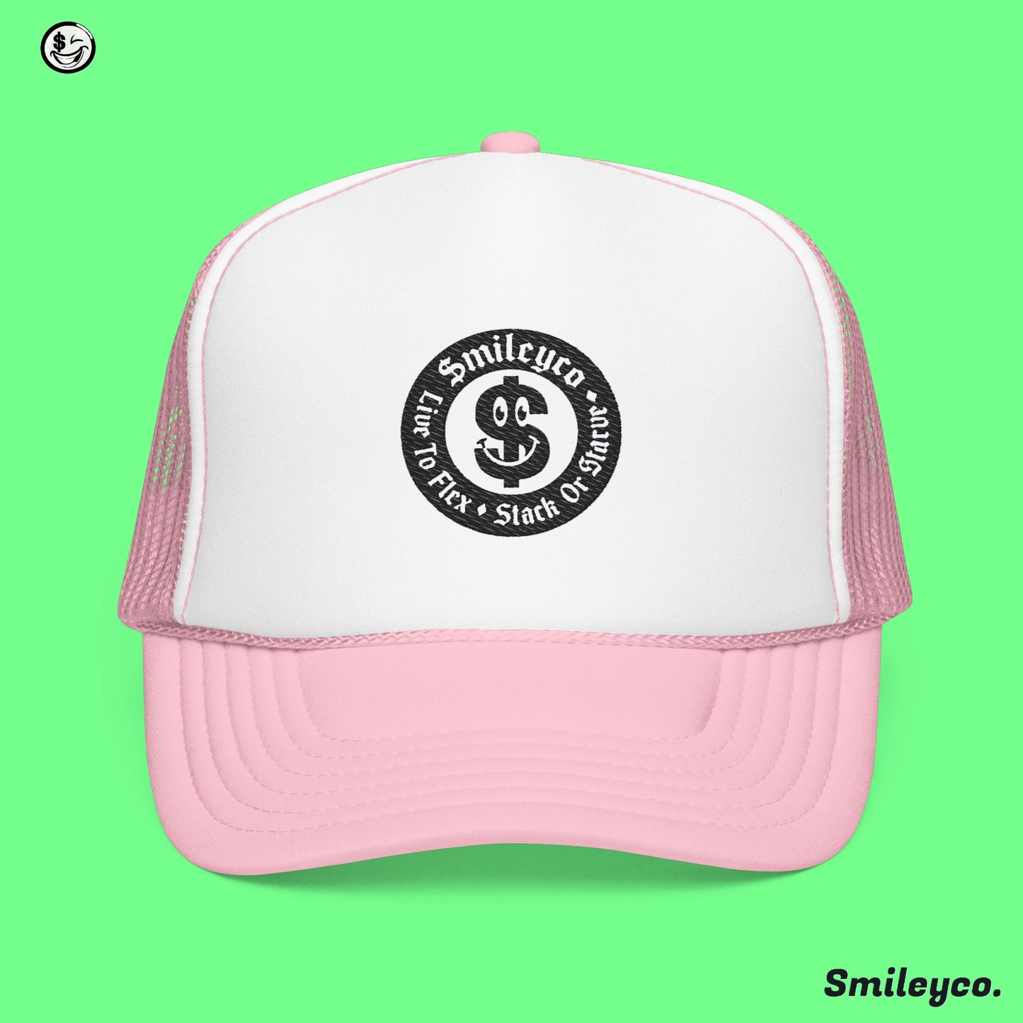 Stack or Starve Foam Embroidered