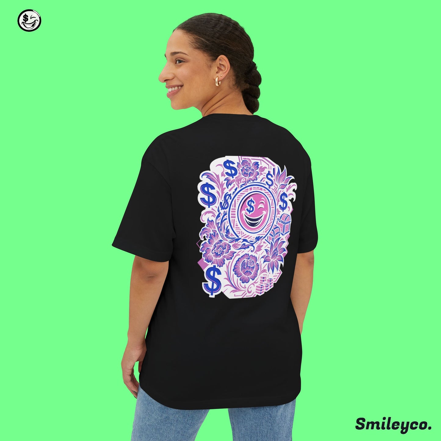 Aloha Flower Boxy Tee