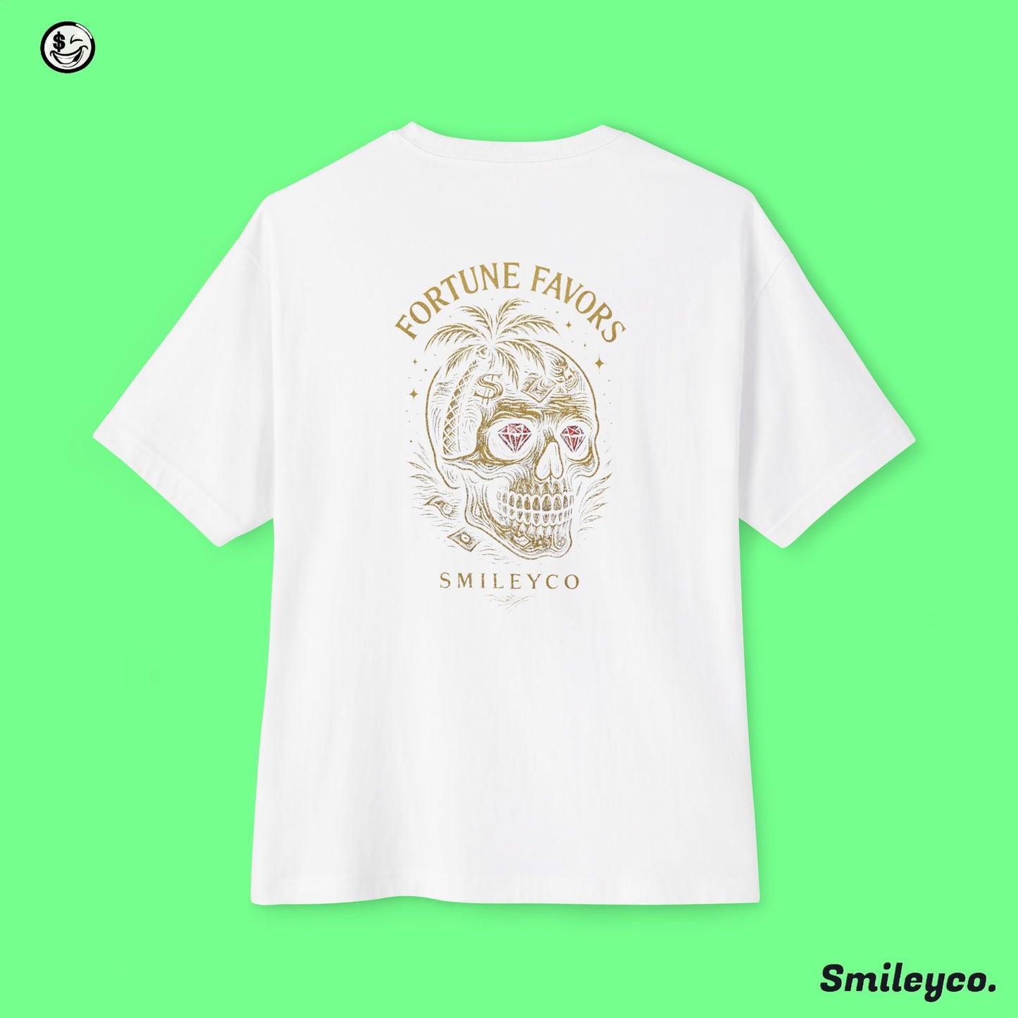 Skull Favor Boxy Tee