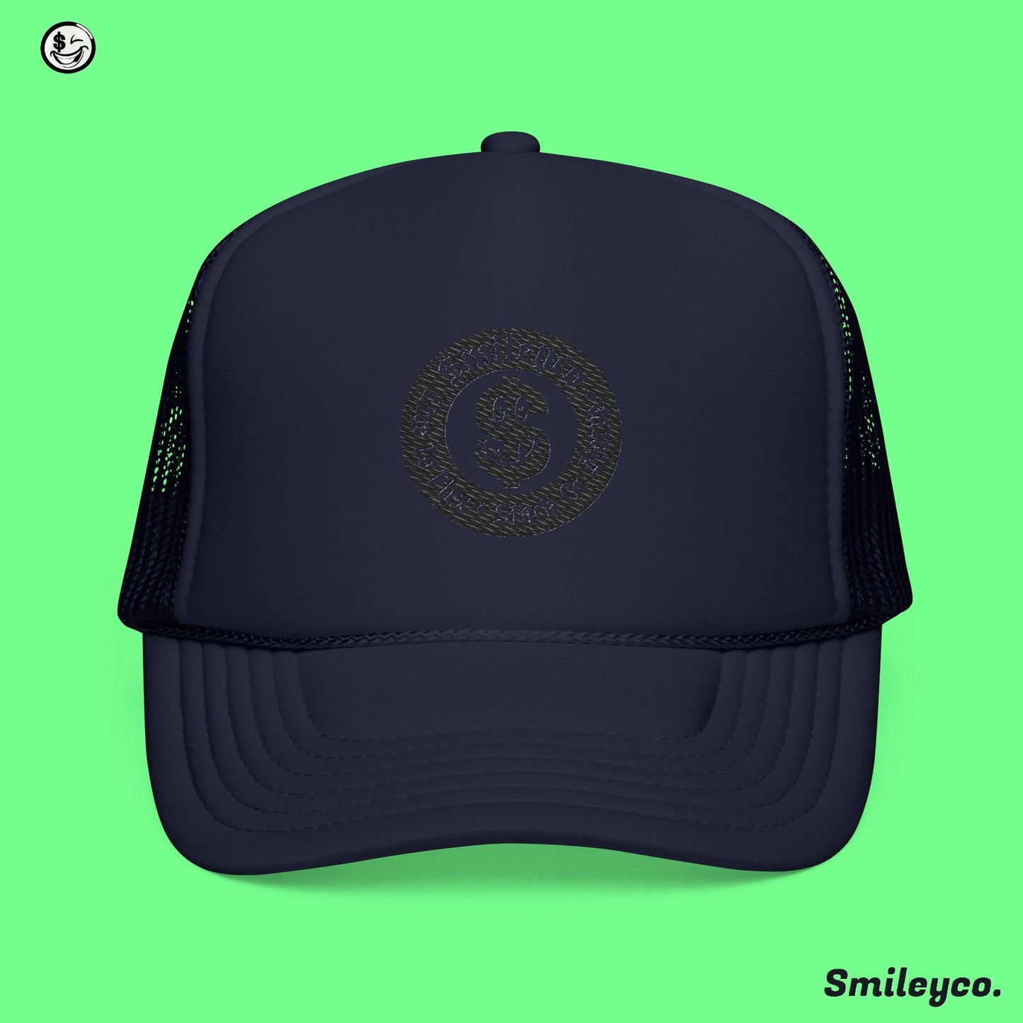 Stack or Starve Foam Embroidered