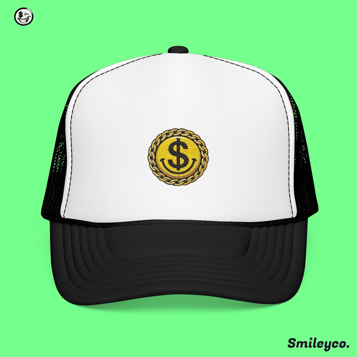Money Eye Foam Embroidered