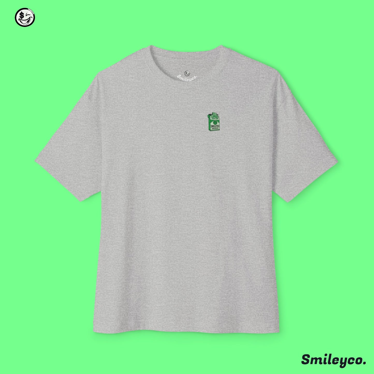 Smoke Boxy Tee