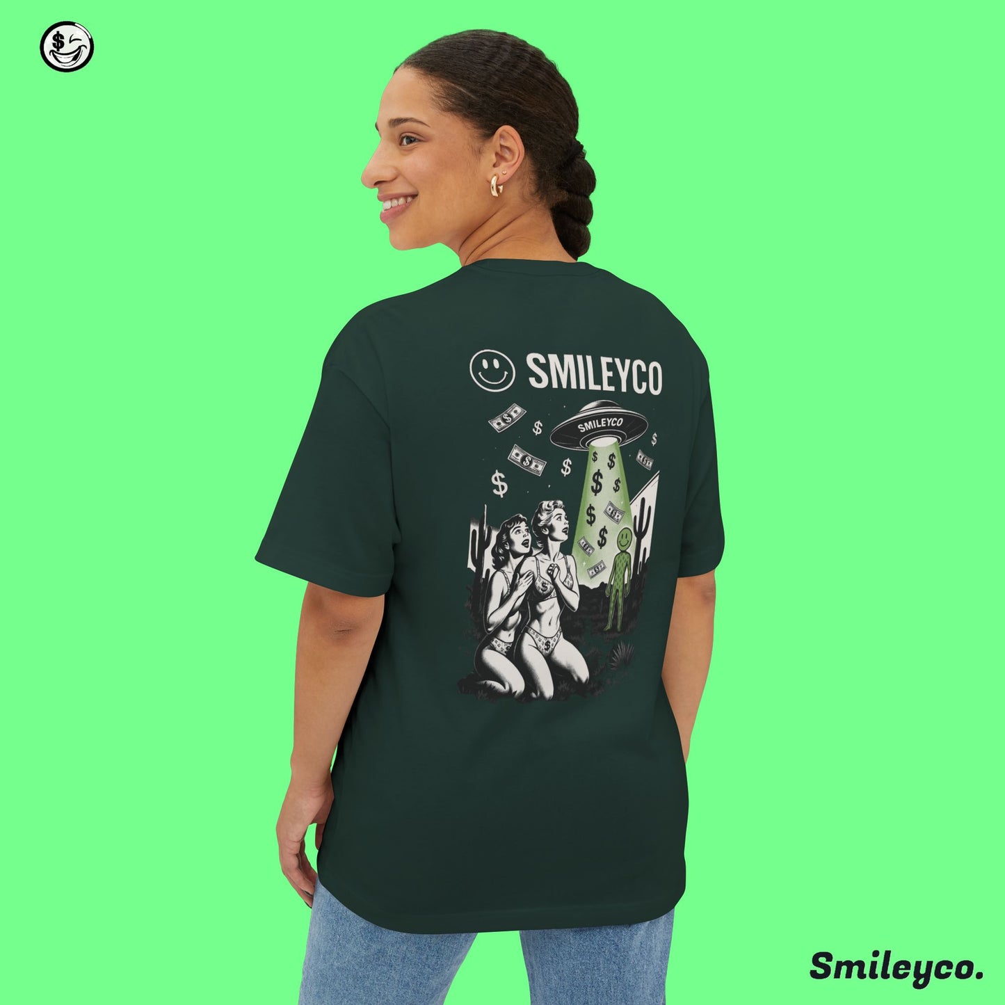 Alien Boxy Tee