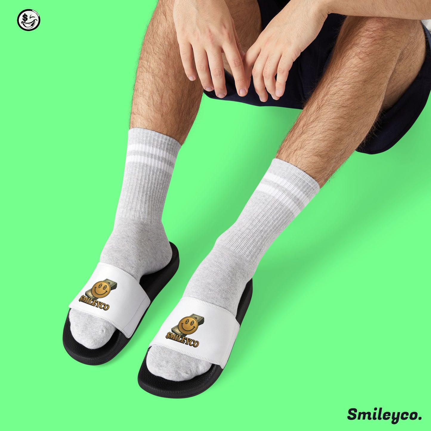 Gold Smile Sandals