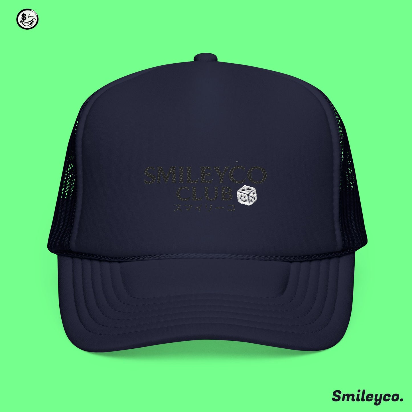 Smileyco Club Foam Embroidered