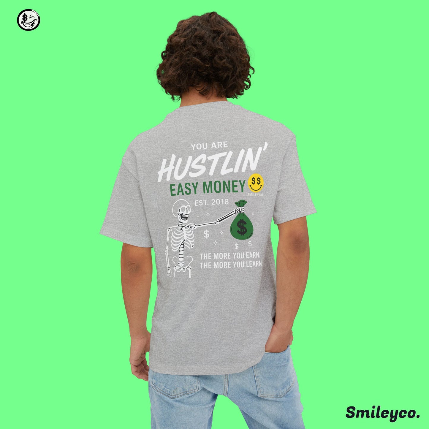Hustlin Boxy Tee