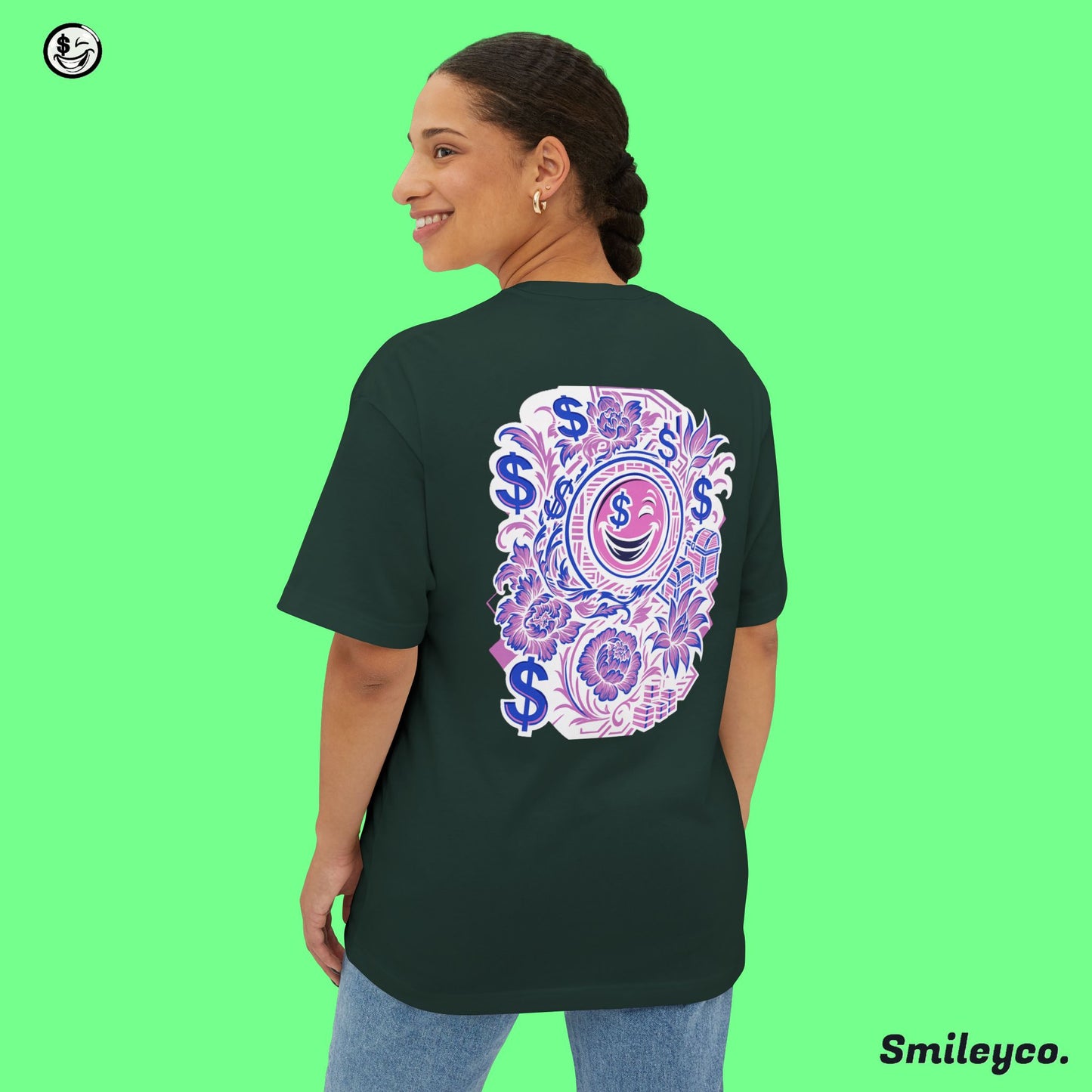 Aloha Flower Boxy Tee