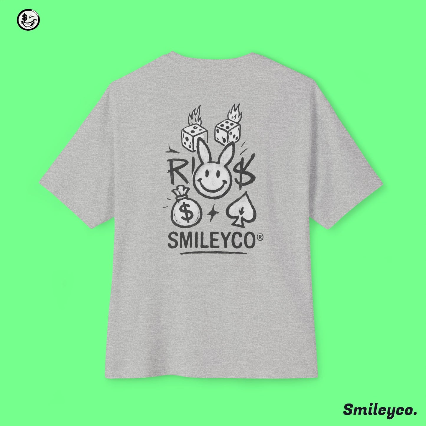 Risk Boxy Tee Shirt