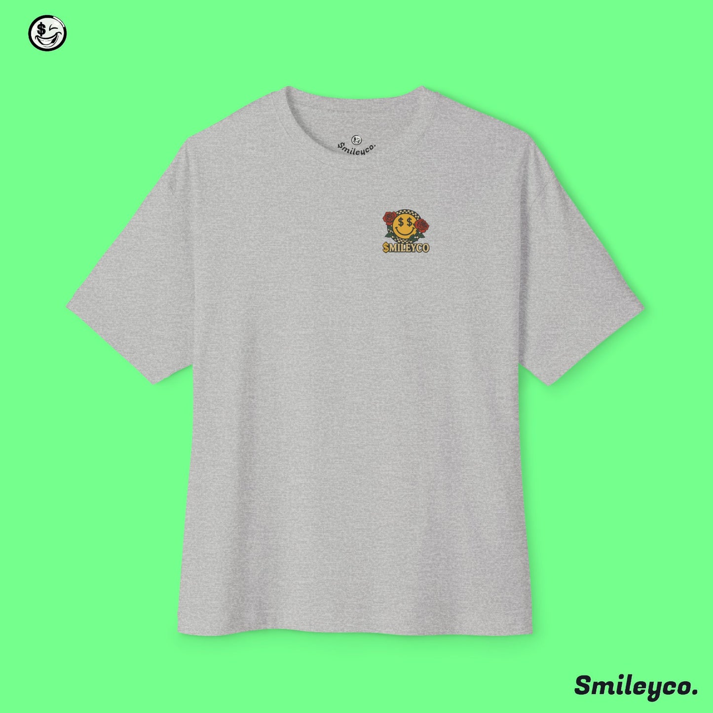 Rose Smile Boxy Tee