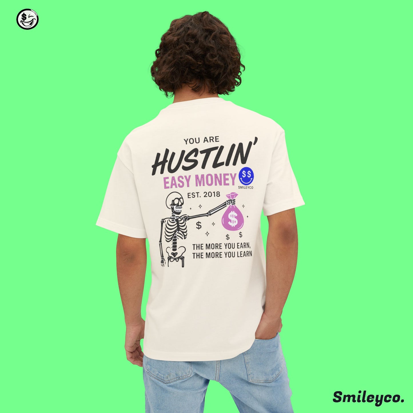 Hustlin Boxy Tee
