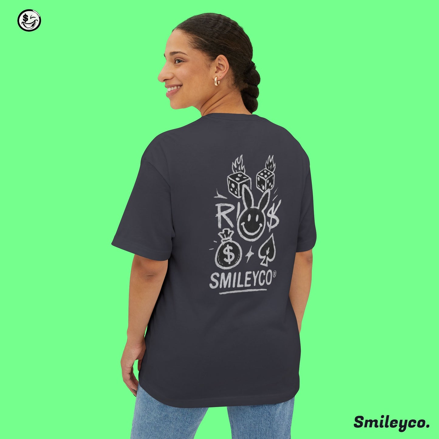 Risk Boxy Tee Shirt