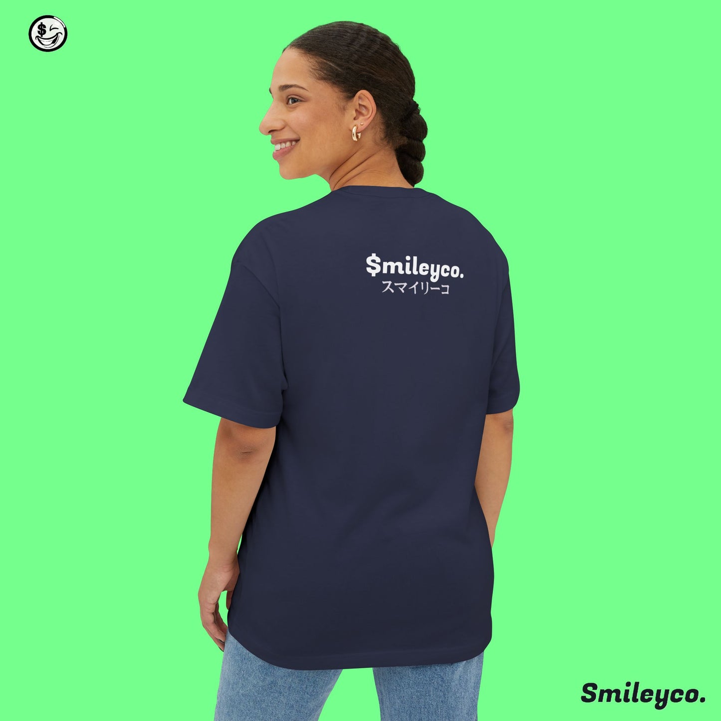 Smileyco Japanese Letters Tee Shirt
