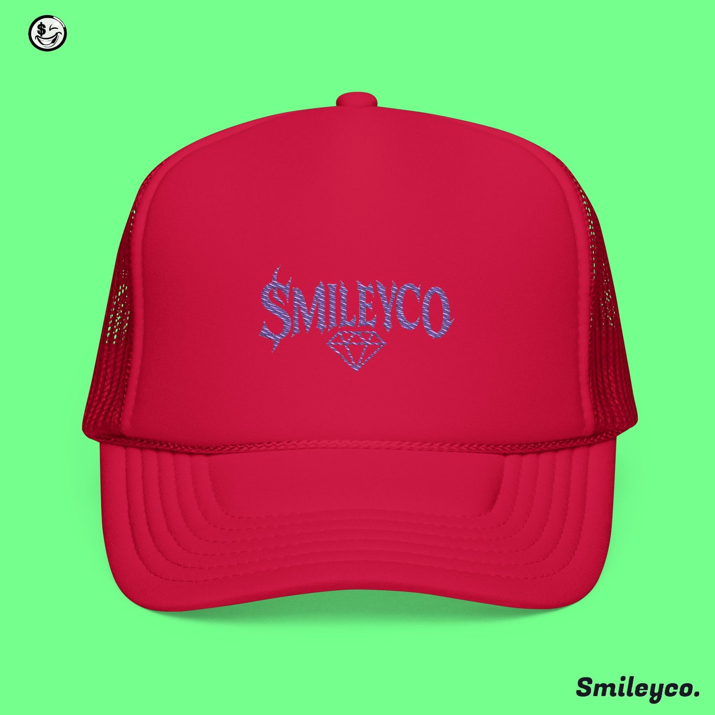 Grind Foam Embroidered