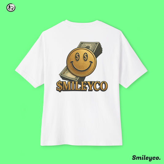 Gold Smile Boxy Tee
