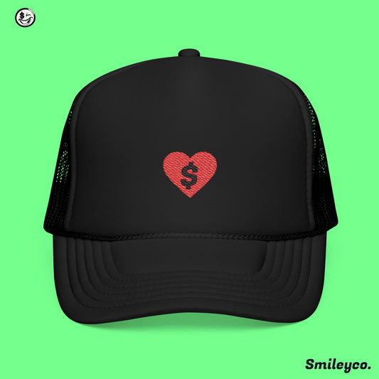 Love Money Foam Embroidered