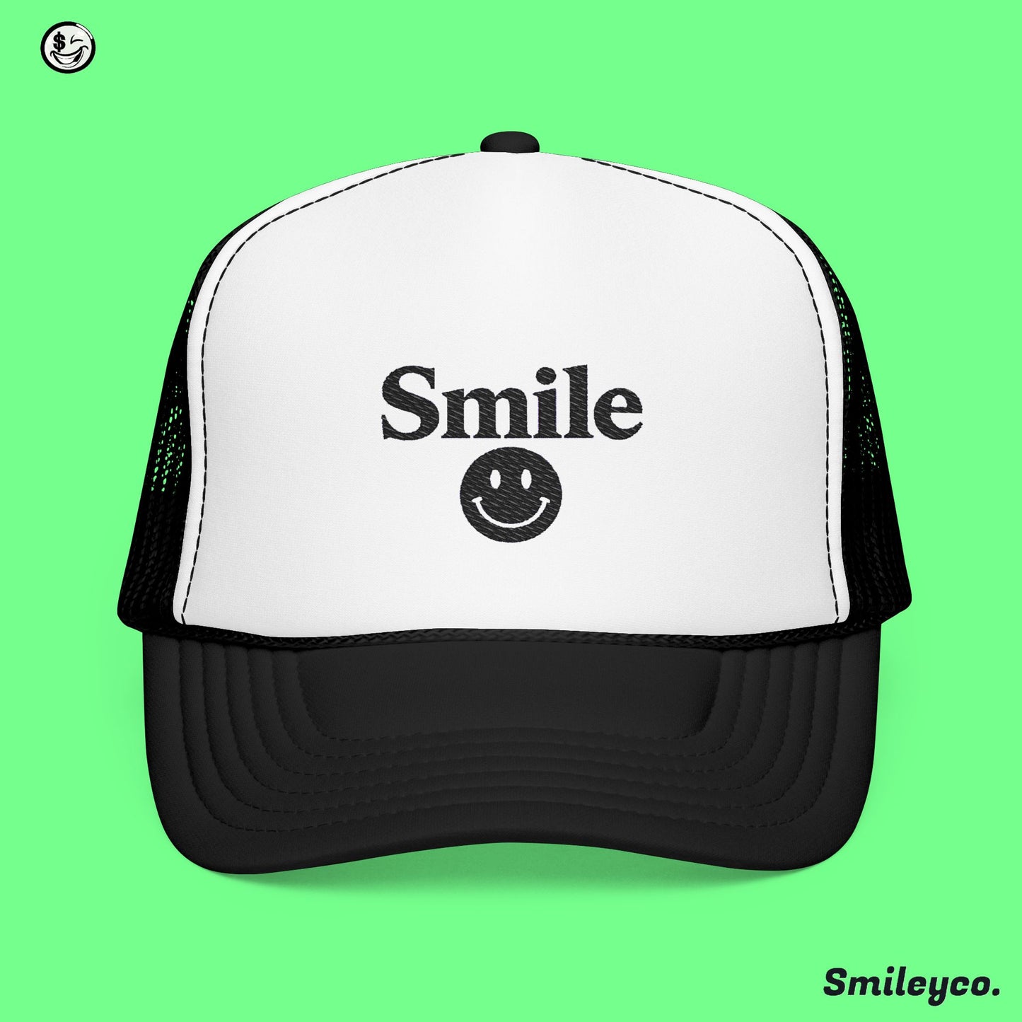 Smile Embordered Foam