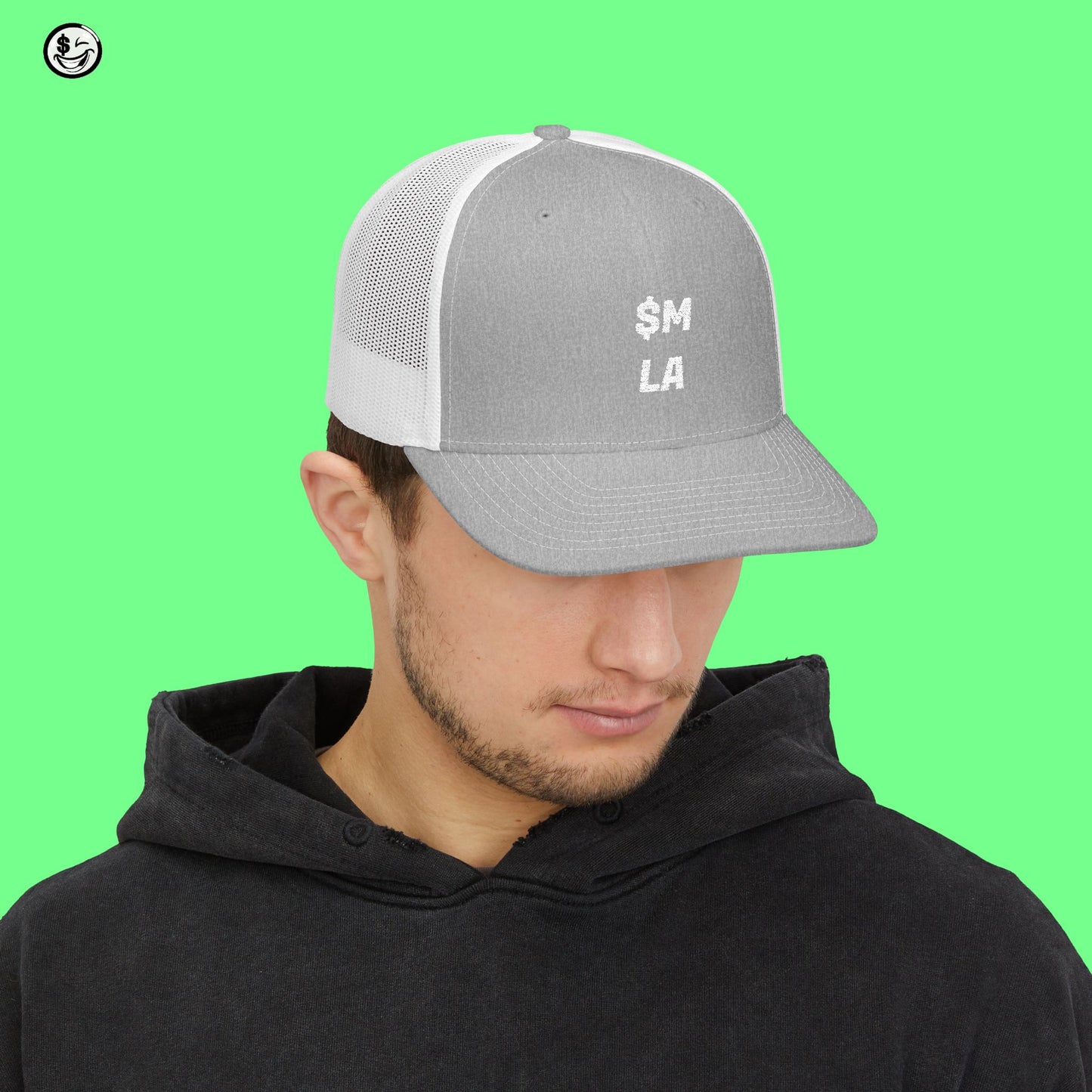 $MLA Trucker Embroidered