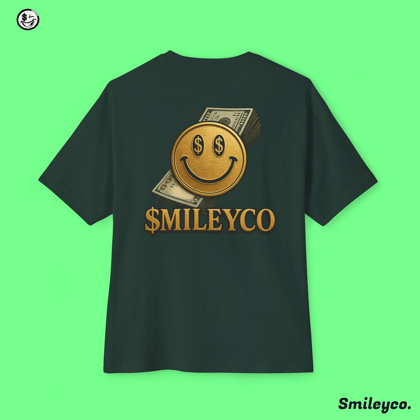 Gold Smile Boxy Tee
