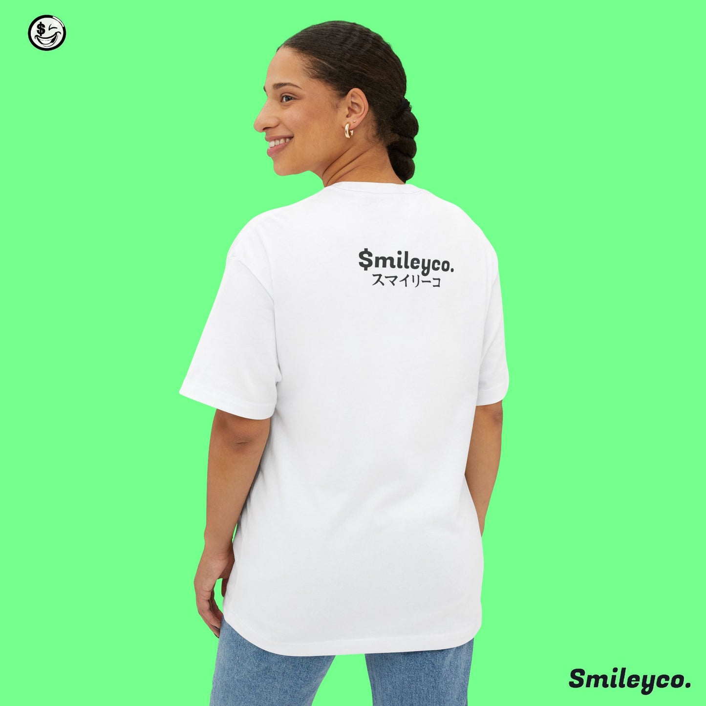 Smileyco Japanese Letters Tee Shirt