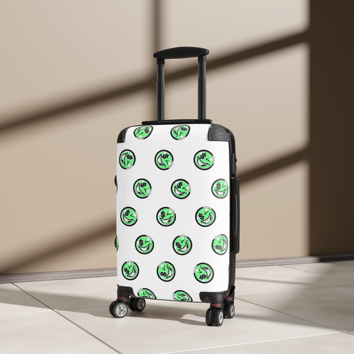 Stylish Travel Suitcase for Adventurers - Durable Luggage with Fun Prints, Perfect for Vacations, Business Trips, Weekend Getaways, [...]