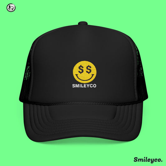 Smileyco Cash Eyes Foam Embroidered Hat